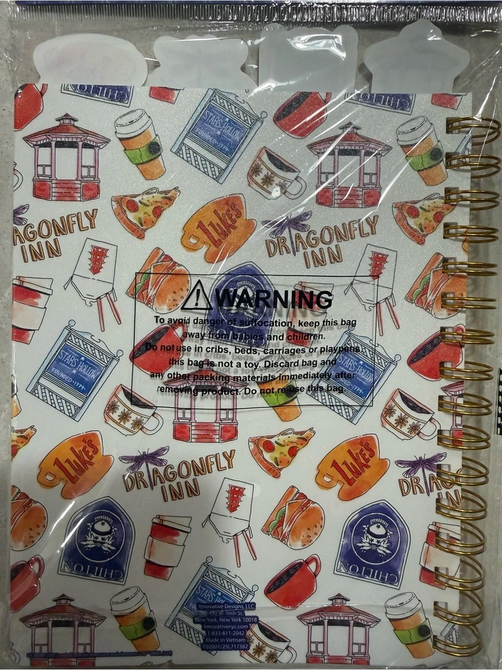 Pink 'Life's Short Talk Fast' Spiral Journal Gilmore Girls